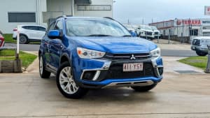 2018 Mitsubishi ASX XC MY19 ES 2WD Blue 1 Speed Constant Variable Wagon