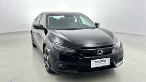 2017 Honda Civic 10th Gen MY17 RS Black 1 Speed Constant Variable Sedan