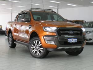 2018 Ford Ranger PX MkII 2018.00MY Wildtrak Double Cab Brown 6 Speed Sports Automatic Utility