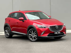 2017 Mazda CX-3 DK2W7A Akari SKYACTIV-Drive Red 6 Speed Sports Automatic Wagon Hoppers Crossing Wyndham Area Preview