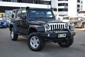 2009 Jeep Wrangler JK Unlimited Sport Softtop 4dr Man 6sp 4x4 3.8i [MY10] Black Manual Softtop