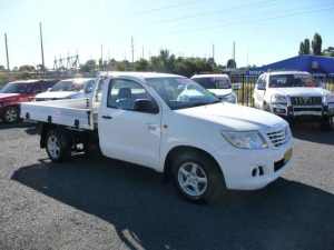 2013 TOYOTA Hilux WORKMATE 2.7i Petrol Automatic Tidy Low Km Ute 