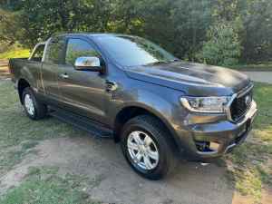 2021 Ford Ranger PX MkIII 2021.75MY XLT Grey 10 Speed Sports Automatic Super Cab Pick Up