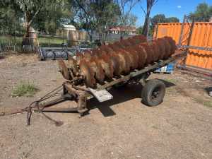 John Shearer 24 plate offset plow Kingsthorpe Toowoomba Surrounds Preview