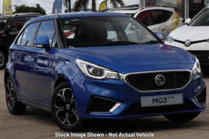 2024 MG MG3 SZP1 MY24 Excite Surfing Blue 4 Speed Automatic Hatchback