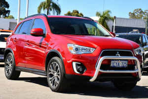 2016 Mitsubishi ASX XB MY15.5 LS 2WD Red 6 Speed Constant Variable Wagon