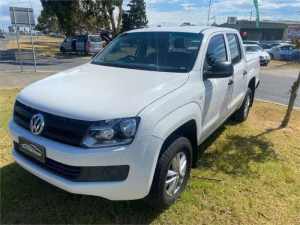 2015 Volkswagen Amarok 2H MY15 TDI420 Core Edition (4x4) White 8 Speed Automatic Dual Cab Utility