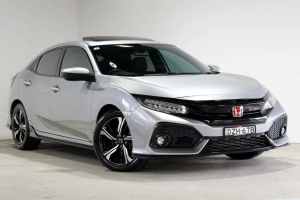 2018 Honda Civic 10th Gen MY18 RS Silver 1 Speed Constant Variable Hatchback