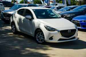 2019 Mazda 2 DL2SAA Maxx SKYACTIV-Drive White 6 Speed Sports Automatic Sedan