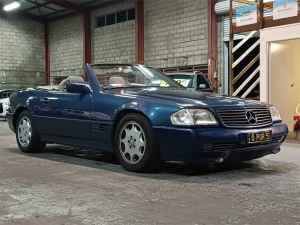 1991 Mercedes-Benz 500SL R129 Blue 4 Speed Automatic Convertible