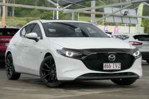 2020 Mazda 3 BP2HLA 100th Anniversary SKYACTIV-Drive White 6 Speed Sports Automatic Hatchback