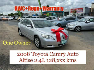 2008 Toyota Camry ACV40R 07 Upgrade Altise Silver, Chrome 5 Speed Automatic Sedan