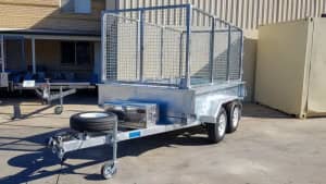 10x5 Hydraulic Tipper Galvanised Caged Box Trailer 1990kg ATM Pooraka Salisbury Area Preview