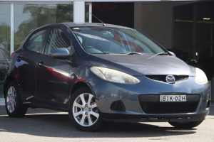 2008 Mazda 2 DE10Y1 Maxx Grey 4 Speed Automatic Hatchback Kirrawee Sutherland Area Preview