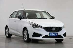 2022 MG MG3 SZP1 MY22 Core Dover White 4 Speed Automatic Hatchback
