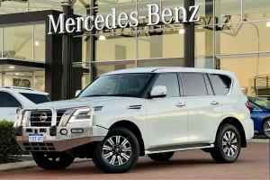 2020 Nissan Patrol Y62 Series 5 MY20 TI White 7 Speed Sports Automatic Wagon Bentley Canning Area Preview