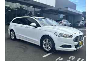2019 Ford Mondeo MD Ambiente Frozen White Wagon