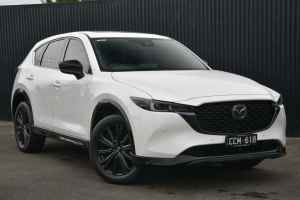 2022 Mazda CX-5 KF Series G25 GT SP Wagon 5dr SKYACTIV-Drive 6sp i-ACTIV AWD White Sports Automatic