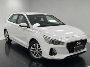 2017 Hyundai i30 PD MY18 Active D-CT Polar White 7 Speed Sports Automatic Dual Clutch Hatchback Cardiff Lake Macquarie Area Preview