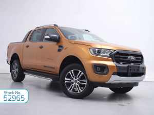 2022 Ford Ranger PX MkIII MY21.75 Wildtrak 2.0 (4x4) Orange 10 Speed Automatic Double Cab Pick Up