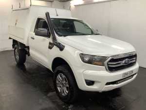 2018 Ford Ranger PX MkII MY18 XL 3.2 (4x4) White 6 Speed Manual Cab Chassis