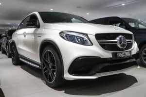 2016 Mercedes-Benz GLE-Class C292 GLE63 AMG Coupe SPEEDSHIFT PLUS 4MATIC S White 7 Speed