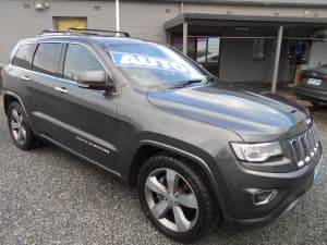 JEEP GRAND CHEROKEE OVERLAND 4X4 3.0V/6 DIESELWAGON 2014 Klemzig Port Adelaide Area Preview