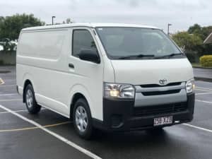 2018 Toyota HiAce KDH201R LWB White 5 Speed Manual Van