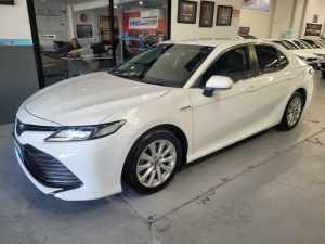 2019 Toyota Camry AXVH71R Ascent White 6 Speed Constant Variable Sedan Hybrid