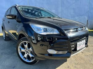2016 Ford Kuga TF MK 2 Titanium (AWD) Black 6 Speed Automatic Wagon Hoppers Crossing Wyndham Area Preview