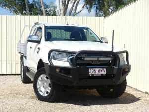 2016 Ford Ranger PX MkII XLT Super Cab White 6 Speed Manual Utility