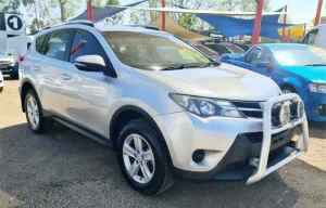 2013 Toyota RAV4 ZSA42R GX 2WD Silver Pearl 7 Speed Constant Variable Wagon