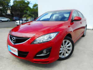 2012 Mazda 6 GH MY11 Touring Red 5 Speed Auto Activematic Hatchback