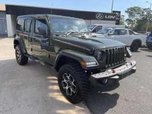 2023 Jeep Wrangler JL MY23 Unlimited Rubicon Sarge Green Clear Coat 8 Speed Automatic Hardtop
