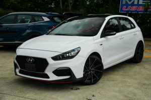 2020 Hyundai i30 PD.3 MY20 N Line D-CT White 7 Speed Sports Automatic Dual Clutch Hatchback