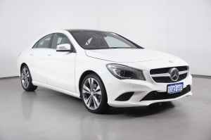 2013 Mercedes-Benz CLA200 117 White 7 Speed Automatic Coupe