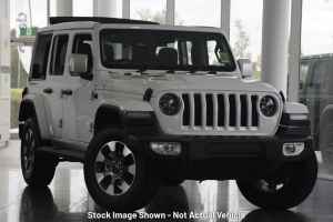 2023 Jeep Wrangler JL MY23 Unlimited Overland Bright White 8 Speed Automatic Hardtop