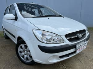 2009 Hyundai Getz TB MY09 S White 5 Speed Manual Hatchback Hoppers Crossing Wyndham Area Preview