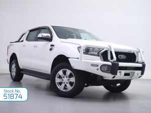 2021 Ford Ranger PX MkIII MY21.25 XLT 3.2 (4x4) White 6 Speed Automatic Double Cab Pick Up