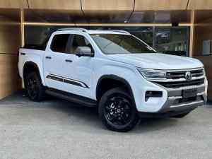 2023 Volkswagen Amarok NF MY23 TDI600 4MOTION Perm PanAmericana Clear White 10 Speed Automatic