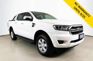 2020 Ford Ranger PX MkIII MY20.25 XLT 2.0 Hi-Rider (4x2) White 10 Speed Automatic Double Cab Pick Up