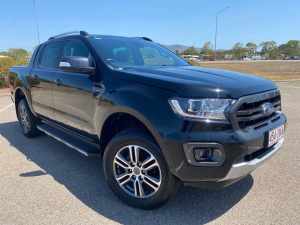 2021 Ford Ranger PX MkIII 2021.75MY Wildtrak Black 10 Speed Sports Automatic Double Cab Pick Up Garbutt Townsville City Preview