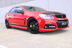 2014 Holden Commodore VF MY15 SS V Craig Lowndes Red Hot 6 Speed Sports Automatic Sedan