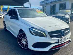 2016 Mercedes-Benz A-Class W176 807MY A250 D-CT 4MATIC Sport White 7 Speed North Gosford Gosford Area Preview