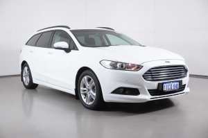 2017 Ford Mondeo MD Ambiente TDCi White 6 Speed Automatic Wagon