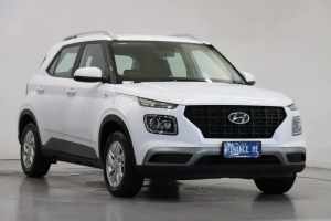 2022 Hyundai Venue Qx.v4 MY22 Polar White 6 Speed Automatic Wagon