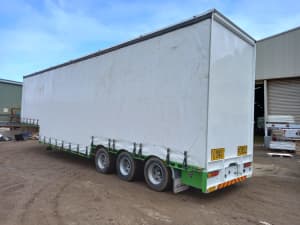 2024 Freightmore Transport Flat Top /Drop Deck Curtain Sider B Double Set