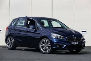 2017 BMW 2 Series F22 220i Luxury Line Blue 8 Speed Sports Automatic Coupe