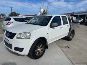 2011 Great Wall V200 K2 MY11 4x2 White 6 Speed Manual Utility