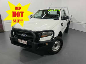2017 Ford Ranger PX MkII XL White 6 Speed Sports Automatic Cab Chassis